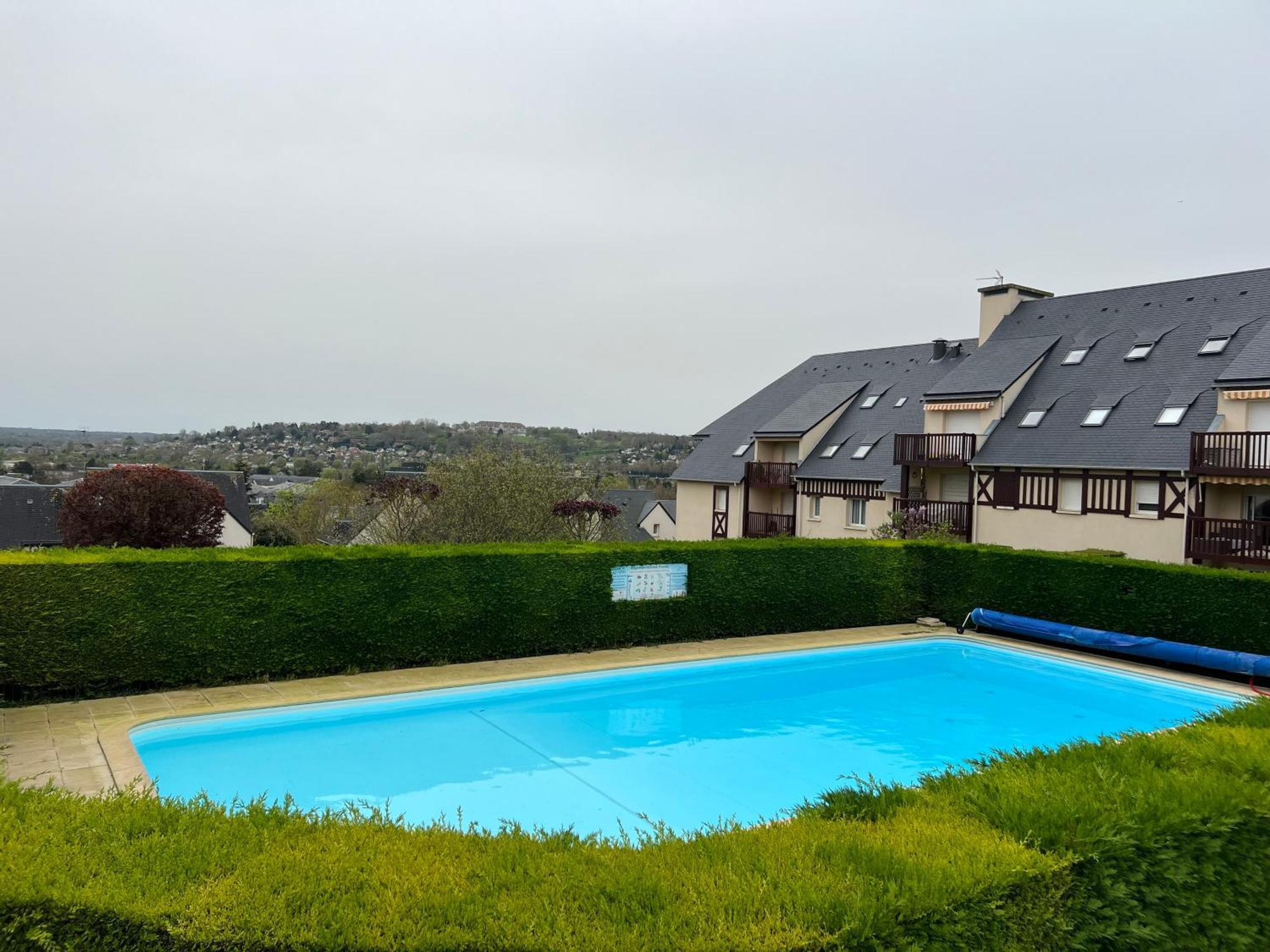 Domaine Du Coteau, Limite Trouville, Beau 3 Pieces Avec Parking Et Balcon Vue * Touques